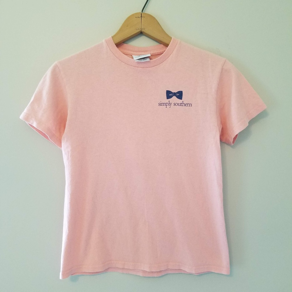 Simply Southern | Youth Girls Light pink Flamingo